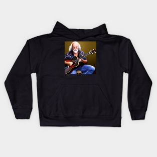 David Crosby vintage graphic design artwork Kids Hoodie